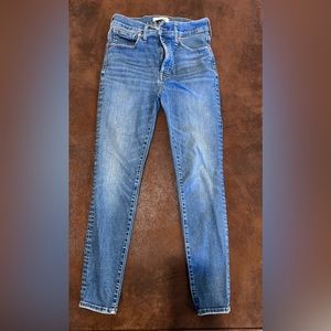 Madewell 9" Mid-Rise Skinny Jeans